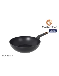 Padella Wok MasterChef 28 cm (6 Unità)