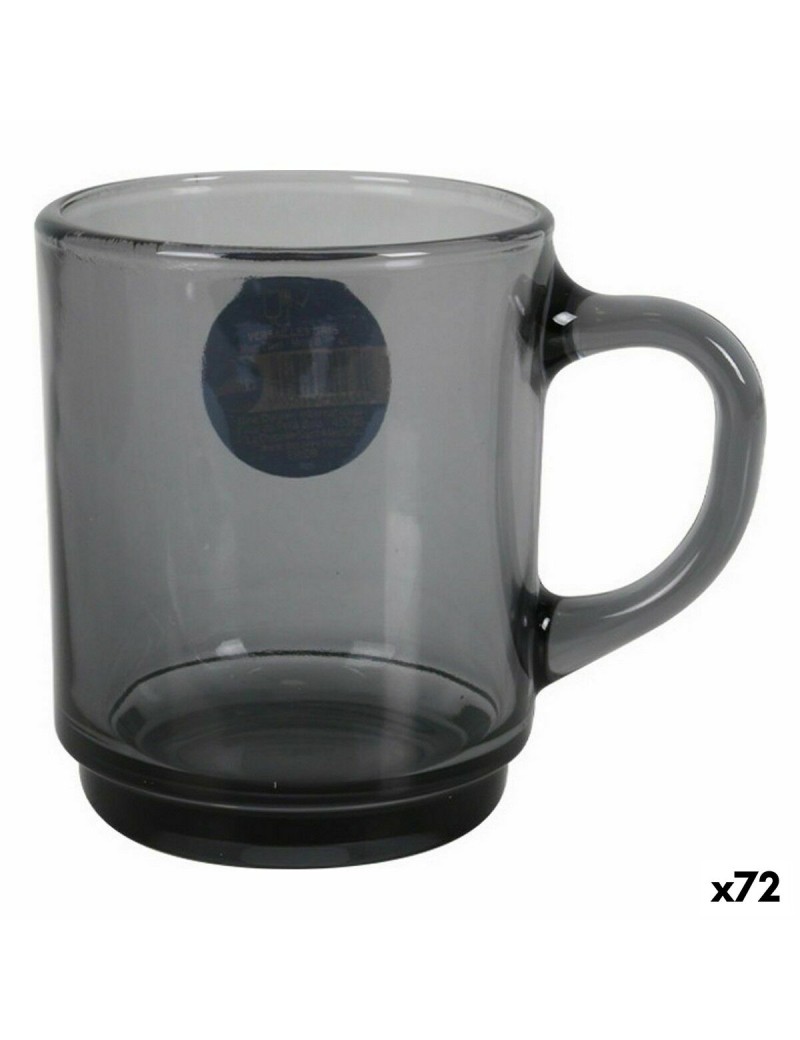 Tazza Duralex Versailles Impilabile Grigio 260 ml (72 Unità)