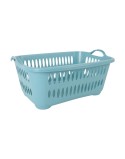 Cesto per i Panni Tontarelli Cover line Azzurro Plastica 62,5 x 44,5 x 27,5 cm (12 Unità)