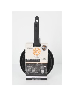 Pfannenset MasterChef 24 cm 20 cm (4 Stück)