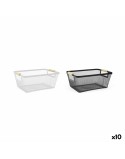 Cestino Multiuso Confortime Metallo 33,2 x 22,6 x 13,5 cm (10 Unità)