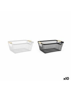 Cestino Multiuso Confortime Metallo 33,2 x 22,6 x 13,5 cm (10 Unità)