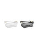 Cestino Multiuso Confortime Metallo 33,2 x 22,6 x 13,5 cm (10 Unità)