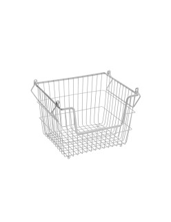 Cestino Multiuso Confortime Grigio Metallo 32 x 27 x 23 cm (6 Unità)