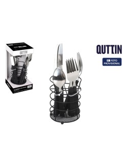 Cubertería Quttin Atenas (6 Unidades)