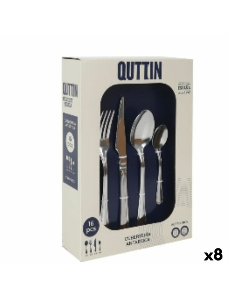 Cubertería Quttin Antartica (8 Unidades)