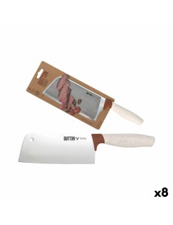 Cuchillo de Cocina Quttin Terra 17,5 cm (8 Unidades)