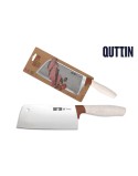 Cuchillo de Cocina Quttin Terra 17,5 cm (8 Unidades)
