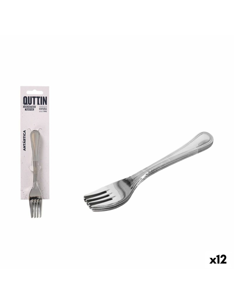 Tenedor Quttin Antartica 6 Piezas (12 Unidades)