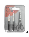 Set de Cuchillos Quttin Nero 4 Piezas (6 Unidades)