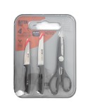 Set de Cuchillos Quttin Nero 4 Piezas (6 Unidades)