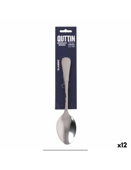 Cuchara de Postre Quttin Classic 3 Piezas (12 Unidades)