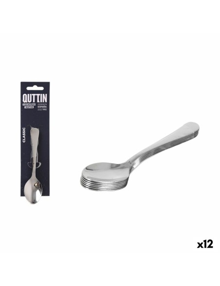 Cuchara de Postre Quttin Classic 6 Piezas (12 Unidades)