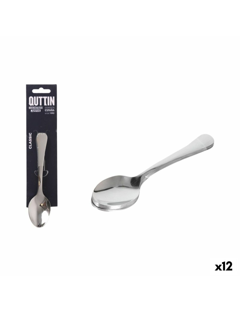 Cuchara de Postre Quttin Classic 6 Piezas (12 Unidades)