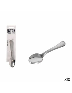 Cuchara de Postre Quttin Antartica 1,5 mm 6 Piezas (12 Unidades)
