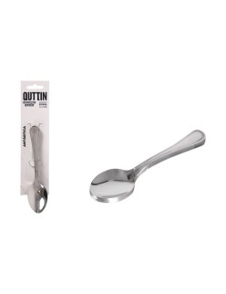Cuchara de Postre Quttin Antartica 1,5 mm 6 Piezas (12 Unidades)