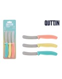 Cuchillo de Cocina Quttin Basic 20 cm 0,8 mm 3 Piezas (12 Unidades)