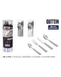 Cutlery Quttin DOIO Plastic 16 Pieces 17 Pieces (6 Units)