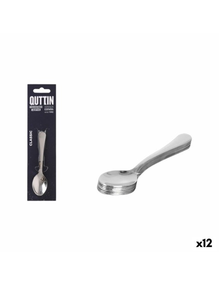 Cuchara de Postre Quttin Classic 6 Piezas (12 Unidades)