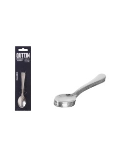 Cuchara de Postre Quttin Classic 6 Piezas (12 Unidades)