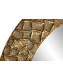 Wall mirror Home ESPRIT Golden Modern 60 x 6,5 x 126,5 cm