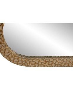 Wall mirror Home ESPRIT Golden Modern 60 x 6,5 x 126,5 cm