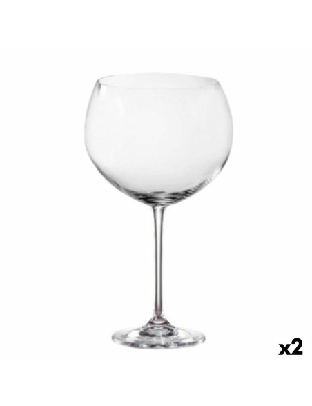 Set di Bicchieri da Gin Tonic Bohemia Crystal Enebro 850 ml 4 Pezzi (2 Unità) (4 Unità) Set di Bicchieri da Gin Tonic Bohemia Crystal Enebro 850 ml 4 Pezzi (2 Unità) (4 Unità)