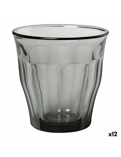 Gläserset Duralex Picardie Grau 6 Stücke 250 ml (12 Stück)