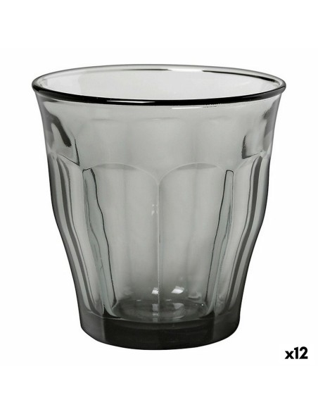 Gläserset Duralex Picardie Grau 6 Stücke 250 ml (12 Stück)