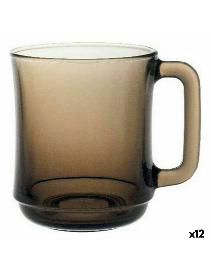 Tazza Duralex Lys Impilabile Marrone 310 ml (12 Unità)