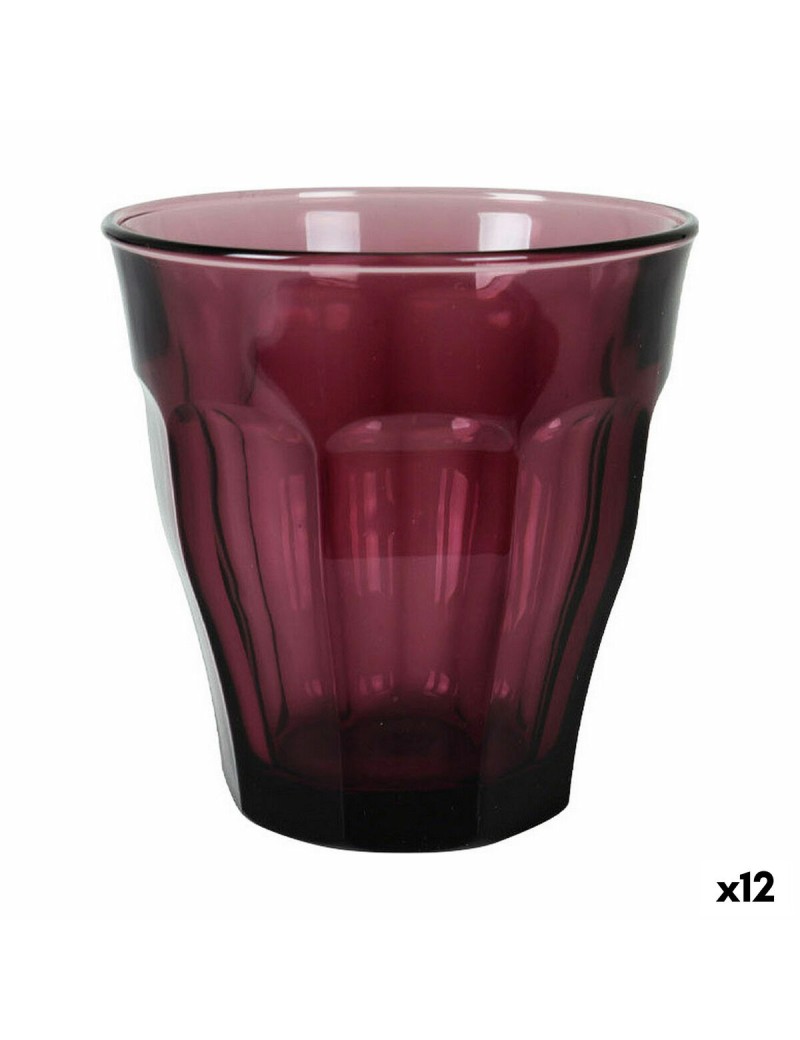 Gläserset Duralex Picardie Lila 4 Stücke 250 ml (12 Stück)