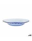 Piatto Fondo Duralex Picardie Azzurro Ø 23 cm (48 Unità)