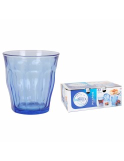 Gläserset Duralex Picardie Marineblau 6 Stücke 310 ml (8 Stück)