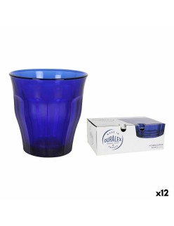 Gläserset Duralex Picardie Blau Kristall 6 Stücke 250 ml (12 Stück)