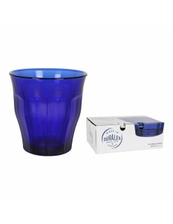 Gläserset Duralex Picardie Blau Kristall 6 Stücke 250 ml (12 Stück)