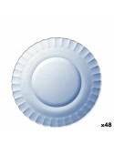 Piatto da pranzo Duralex Picardie Azzurro Ø 23 cm (48 Unità)