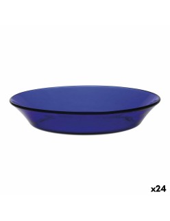 Piatto Fondo Duralex Lys Azzurro 19'5 x 3'5 cm (24 Unità)