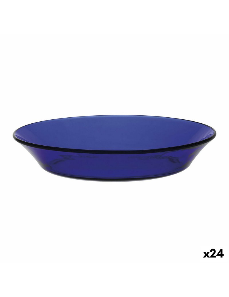 Piatto Fondo Duralex Lys Azzurro 19'5 x 3'5 cm (24 Unità)