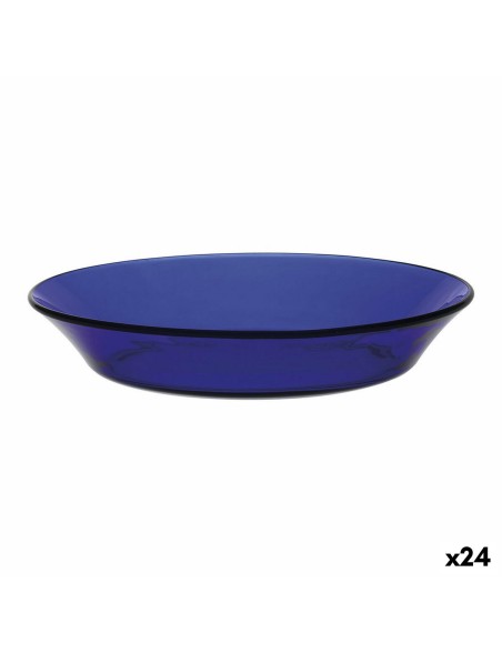 Piatto Fondo Duralex Lys Azzurro 19'5 x 3'5 cm (24 Unità)