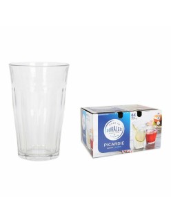 Set di Bicchieri Duralex Picardie Trasparente 500 ml 6 Pezzi (4 Unità)