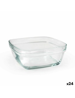 Bowl Duralex Lys Stackable Squared 610 ml 14 x 14 x 6 cm (24 Units)