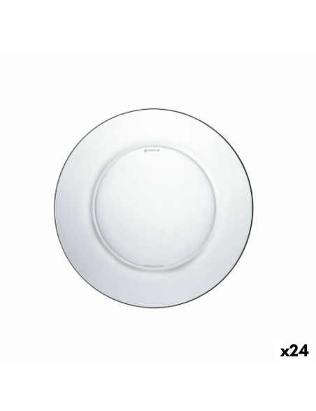 Flat Plate Duralex Lys Crystal Transparent Ø 23,5 cm (24 Units)