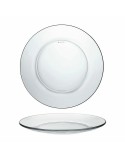 Flat Plate Duralex Lys Crystal Transparent Ø 23,5 cm (24 Units)