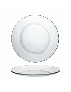 Flat Plate Duralex Lys Crystal Transparent Ø 23,5 cm (24 Units)