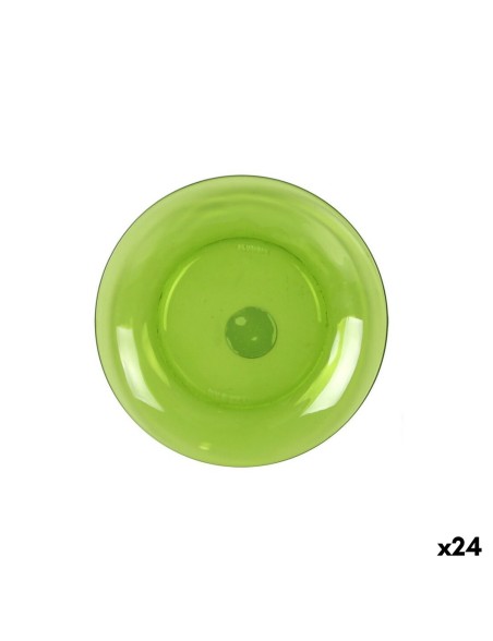 Dessert dish Duralex Lys Ø 19 cm Green (24 Units)