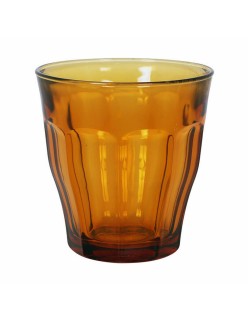 Set di Bicchieri Duralex Picardie Ambra 6 Pezzi 250 ml (12 Unità)