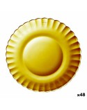Dessert dish Duralex Picardie Crystal Amber Ø 20,5 cm (48 Units)