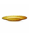 Dessert dish Duralex Picardie Crystal Amber Ø 20,5 cm (48 Units)