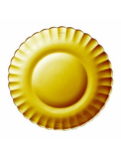 Dessert dish Duralex Picardie Crystal Amber Ø 20,5 cm (48 Units)