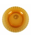 Dessert dish Duralex Picardie Crystal Amber Ø 20,5 cm (48 Units)
